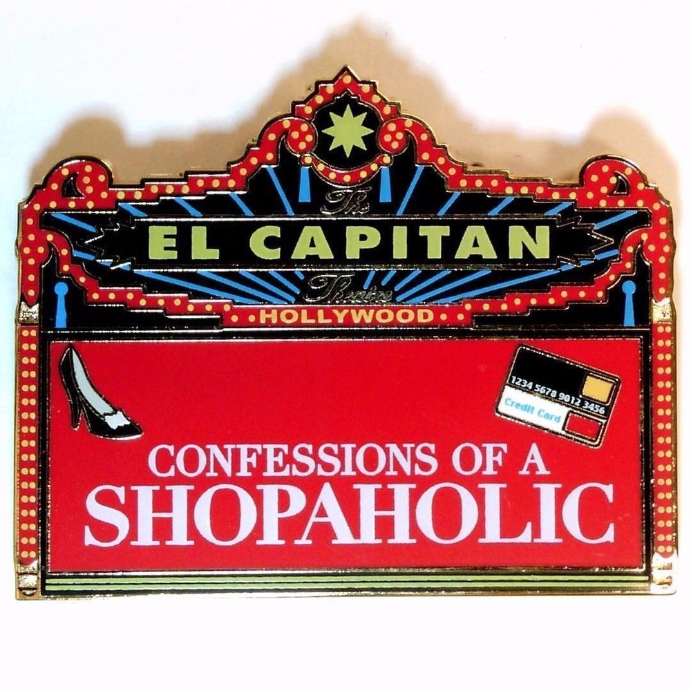 Disney Pin Marquee Confessions of‎ a Shopaholic LE 68343 DSF El Capitan Theater